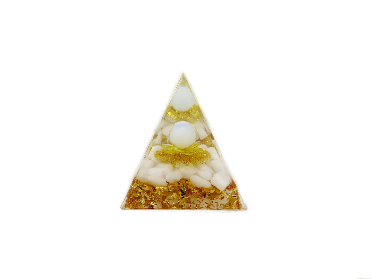 Healing Orgonite - Positive Energy Generator - resin Pyramid