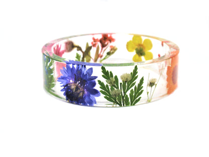 pessed flower bracelet