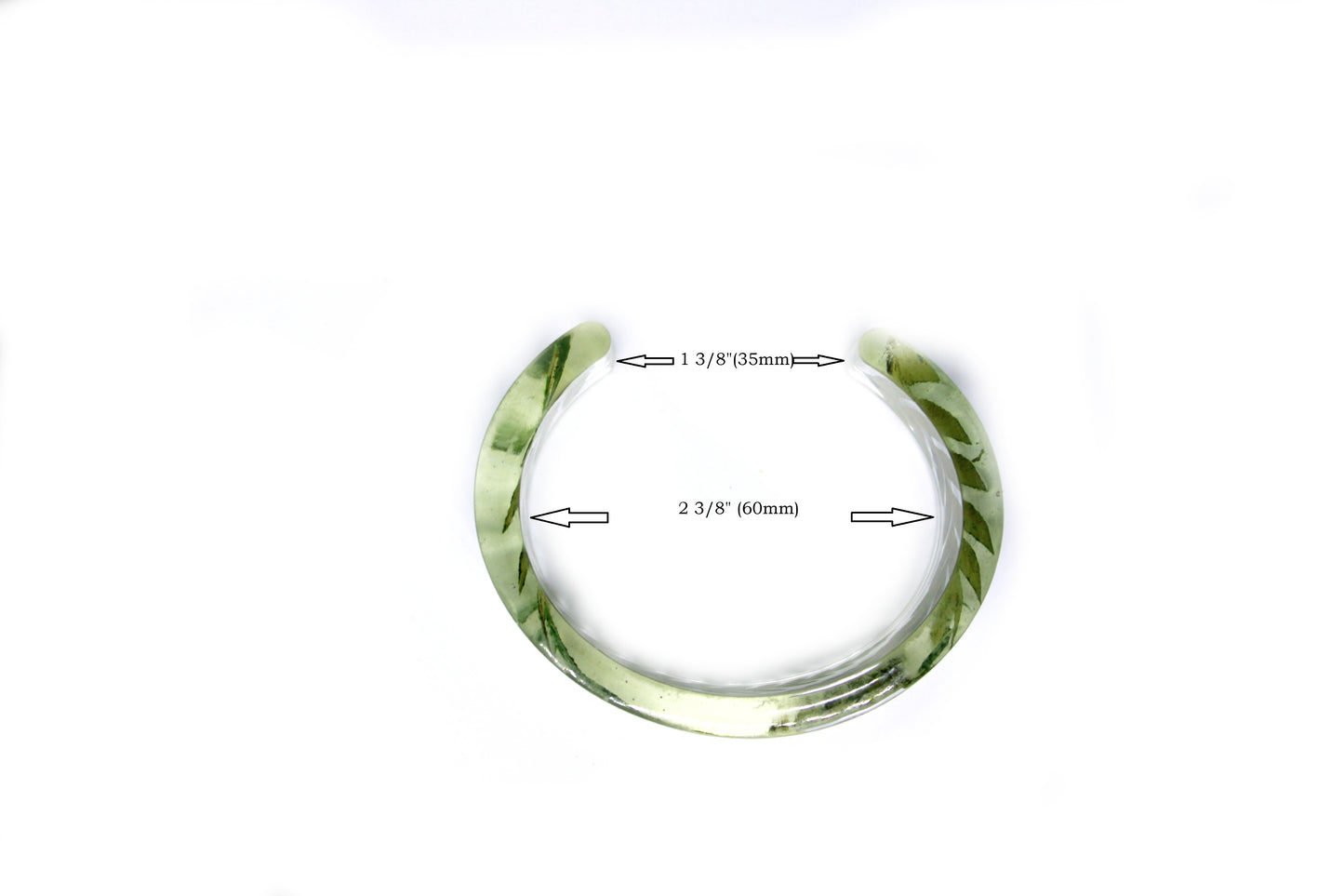 Fern Cuff Bracelet | Botanical Jewelry | Handmade Nature Bangle