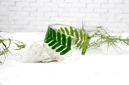 Fern Cuff Bracelet | Botanical Jewelry | Handmade Nature Bangle