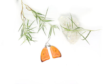 Butterfly wings jewelry earrings, handmade earrings