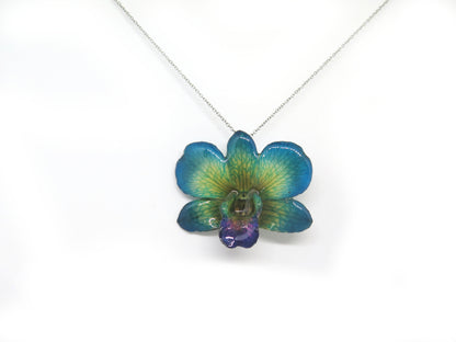 Nobile Dendrobium Orchid Jewelry  Flower Necklace