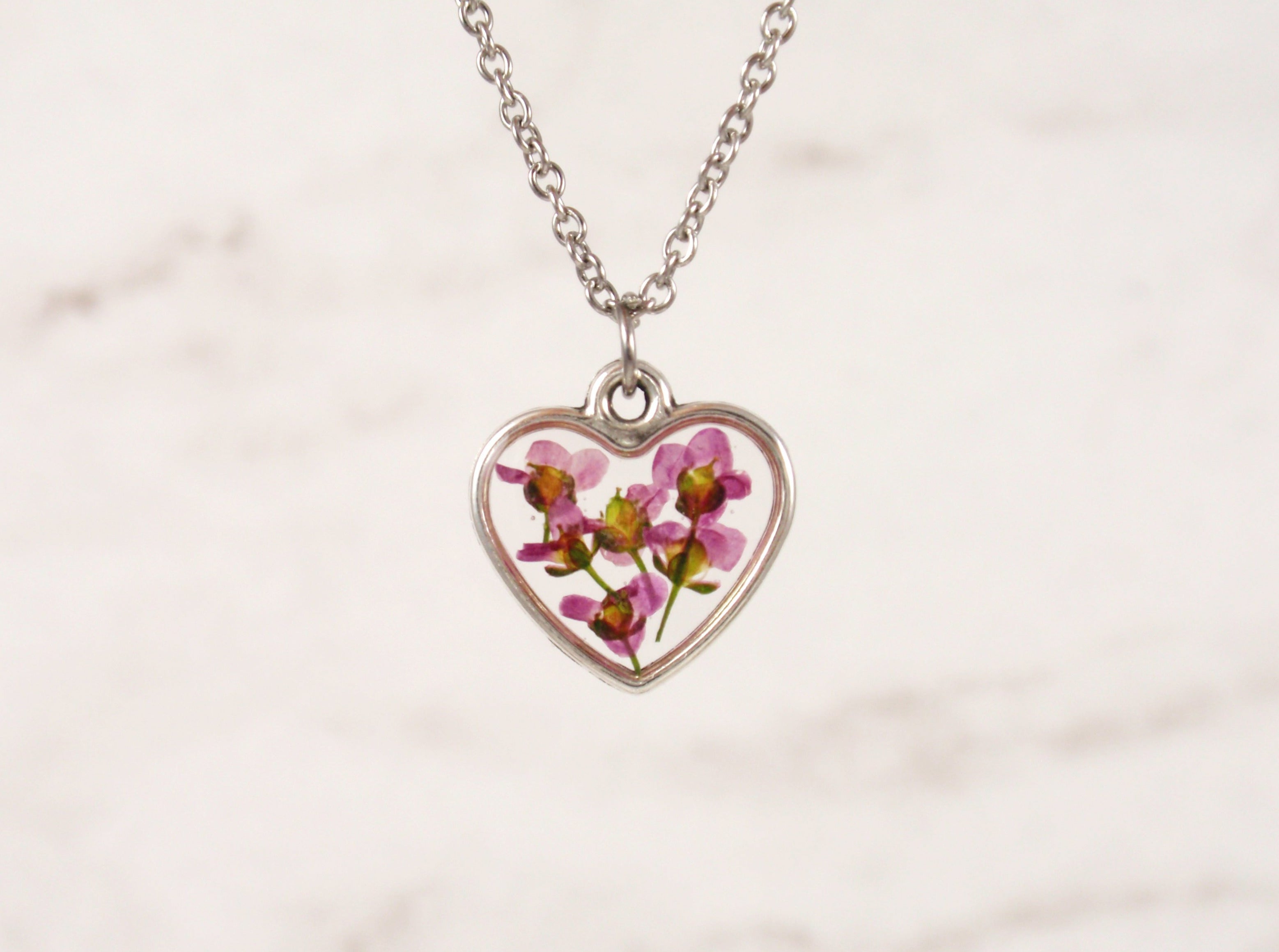 Two-Tone 4 Leaf Clover Heart Flower Pendant Necklace in Yellow/Rose/White  Gold | eBay