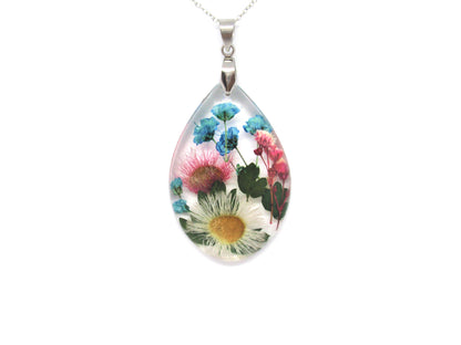 WildFlower bouquet artisan necklace