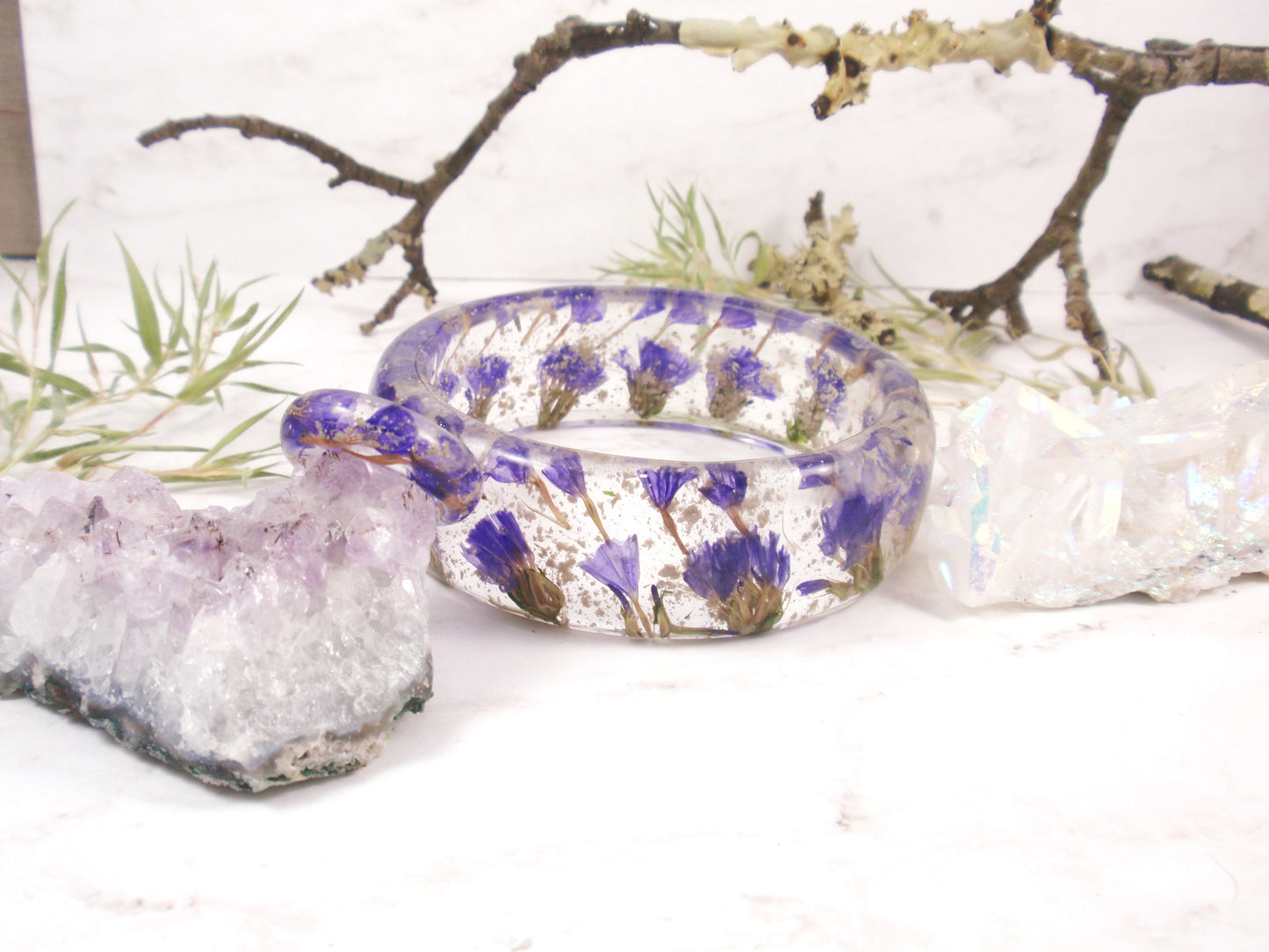 Custom Keepsakes bracelet Customized jewelry with your flowers